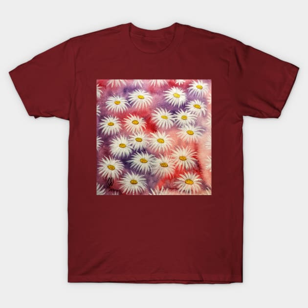 Wild Daisies T-Shirt by Matt Starr Fine Art